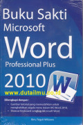 Buku Sakti Microsoft Word Professional Plus 2010
