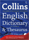 Collins Compact Dictionary & Thesaurus in Colour