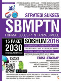 Strategi Sukses SBMPTN SOSHUM 2016