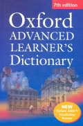 Oxford Advanced Learner's Dictionary 7th Edition Hardback