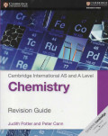 Revision Guide : Cambridge International  Chemistry AS and A Level