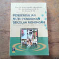 Pengendalian Mutu Pendidikan Sekolah Menengah