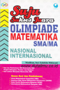Suju : Sukses Juara Olimpiade Matematika SMA/MA Nasional Internasional
