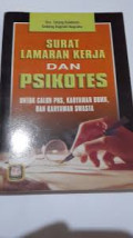 Surat Lamaran Kerja Dan Psikotes