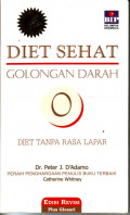 Diet Sehat Golongan Darah O : Diet tanpa rasa lapar