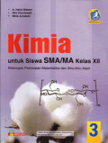 KIMIA untuk Siswa/MA Kelas XII Matematika dan Ilmu-Ilmu Ala
