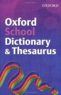 Oxford School Dictionary & Thesaurus
